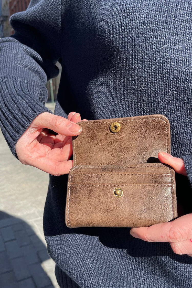 Brown Leather Wallet | Brown