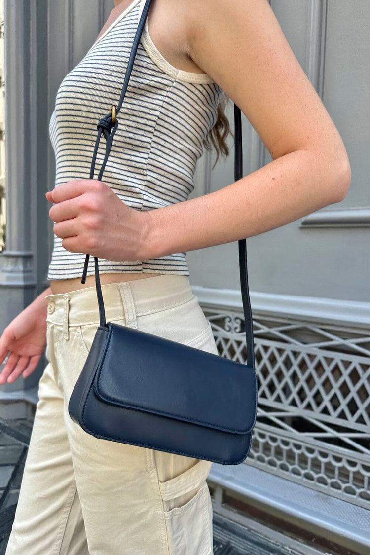 Mini Shoulder Bag | Navy