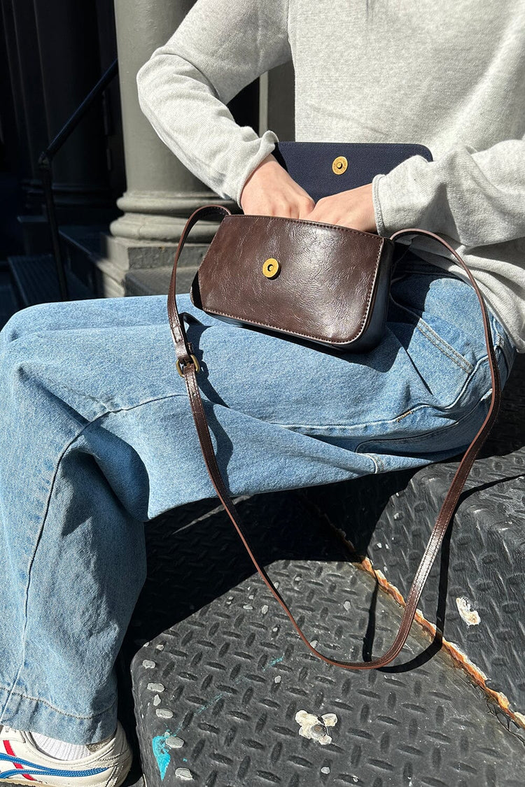 Mini Shoulder Bag | Brown