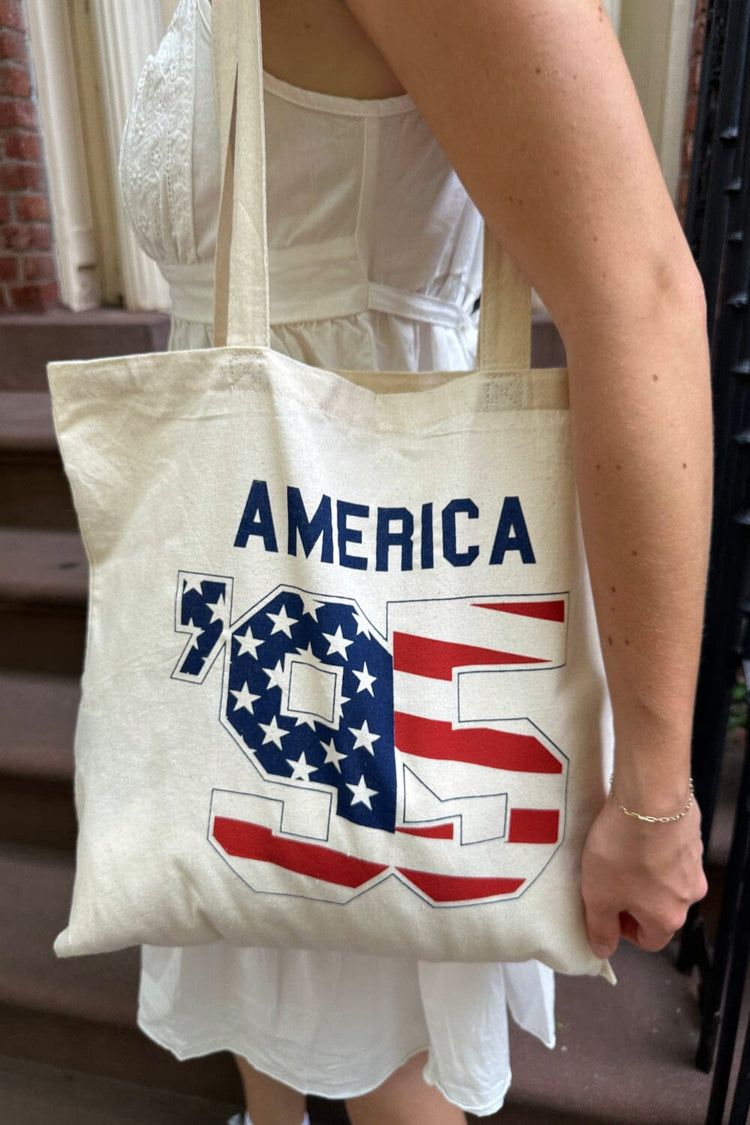 America '95 Tote Bag | Ivory