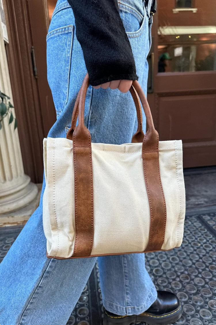 Mini Tote Bag | Ivory