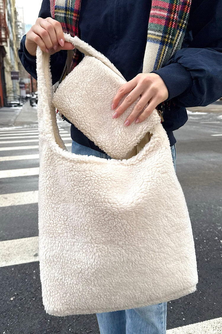 Sherpa Shoulder Bag | Ivory