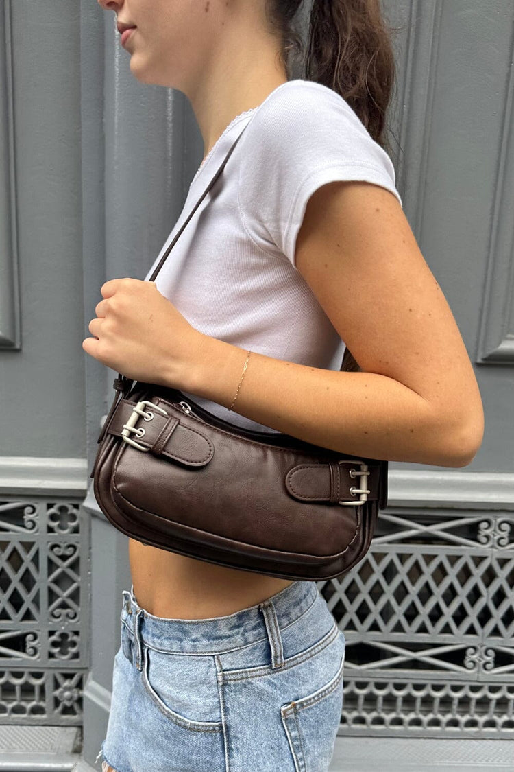 Buckle Shoulder Bag – Brandy Melville 