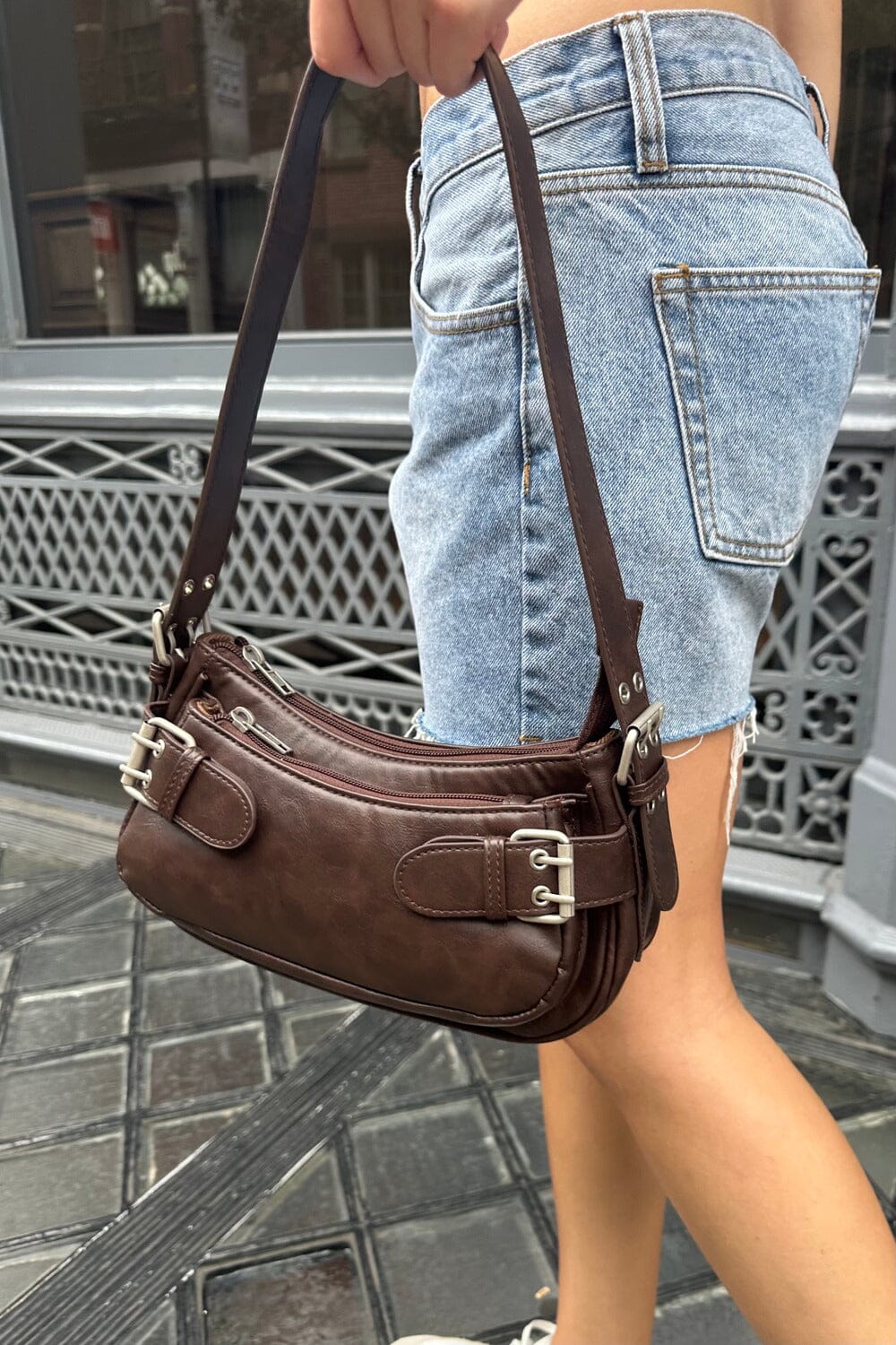 Buckle Shoulder Bag – Brandy Melville