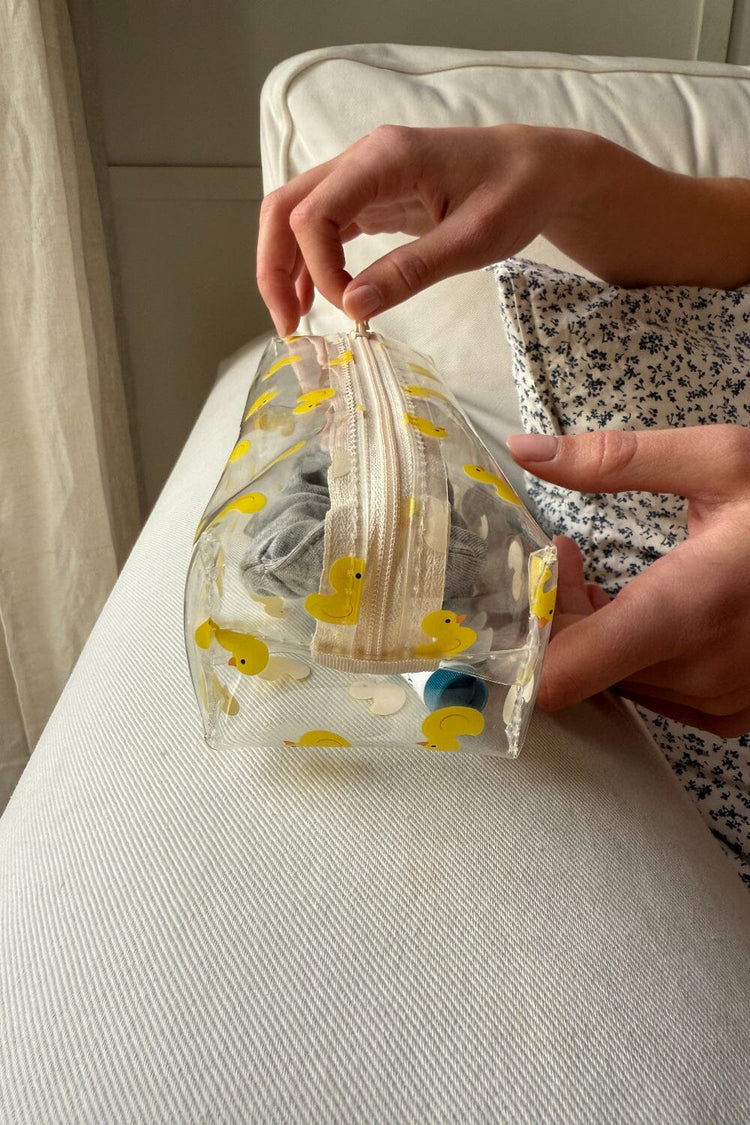 Ducks Makeup Bag | Clear