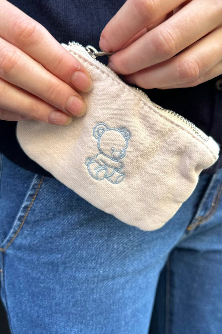 Teddy Bear Coin Purse | Ivory