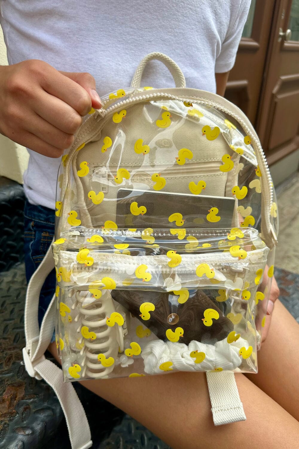 Duck Backpack | Clear