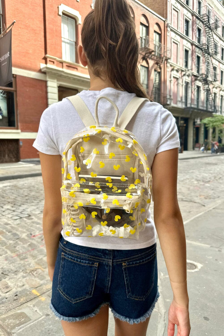 Duck Backpack | Clear