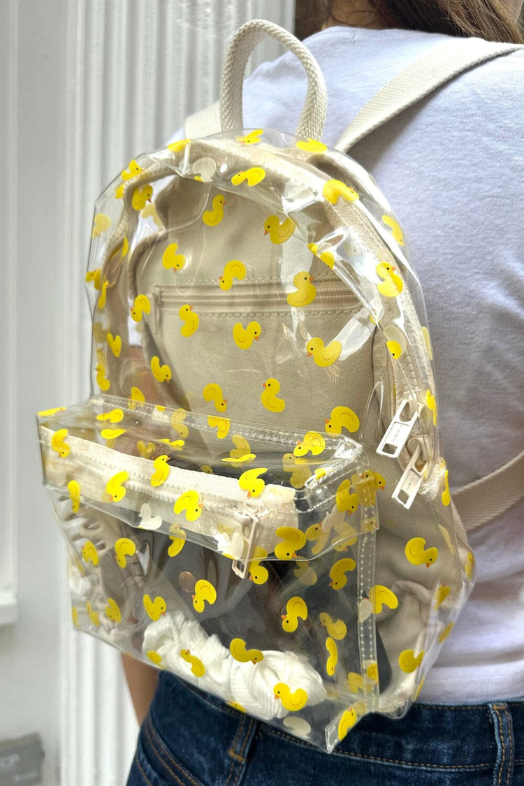Duck Backpack | Clear