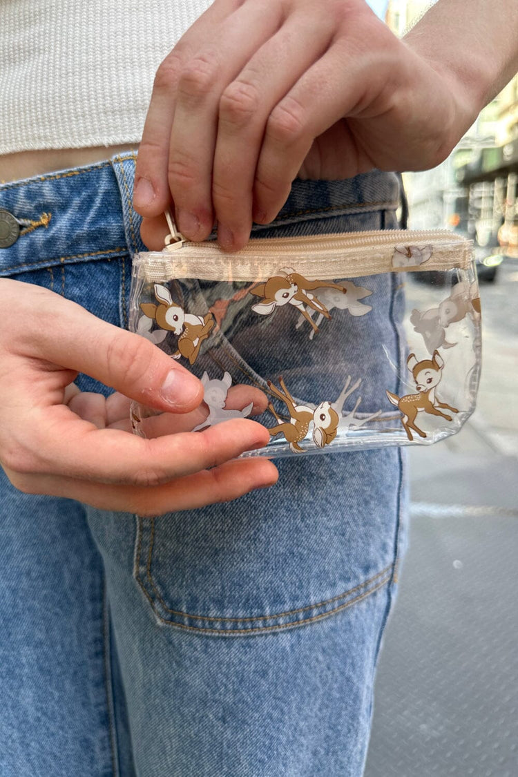 Deer Coin Purse | Clear
