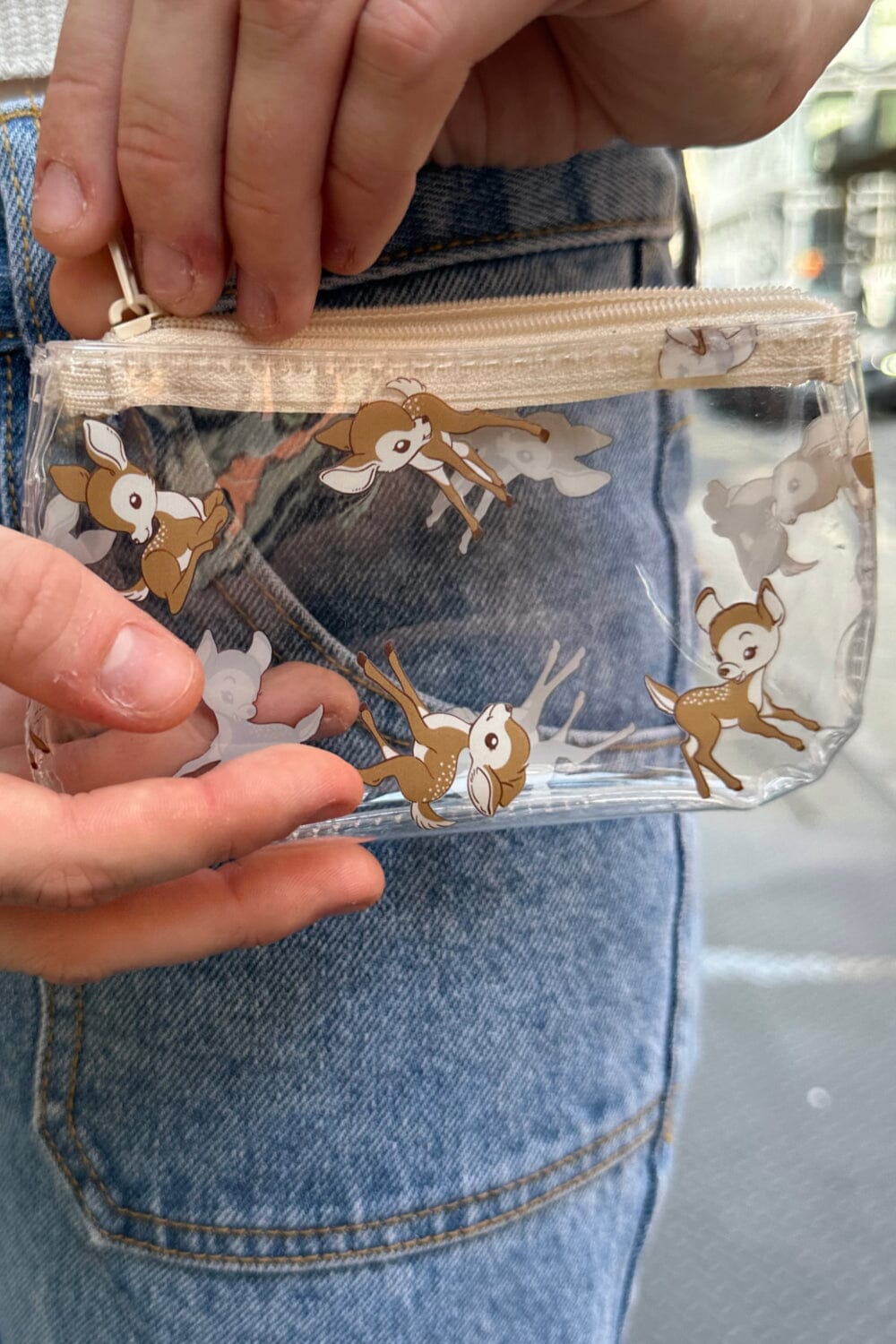 Deer Coin Purse | Clear