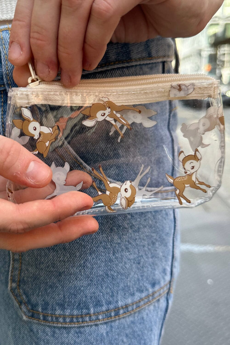 Deer Coin Purse | Clear