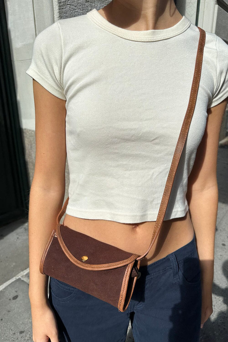 Leather Chain Purse – Brandy Melville