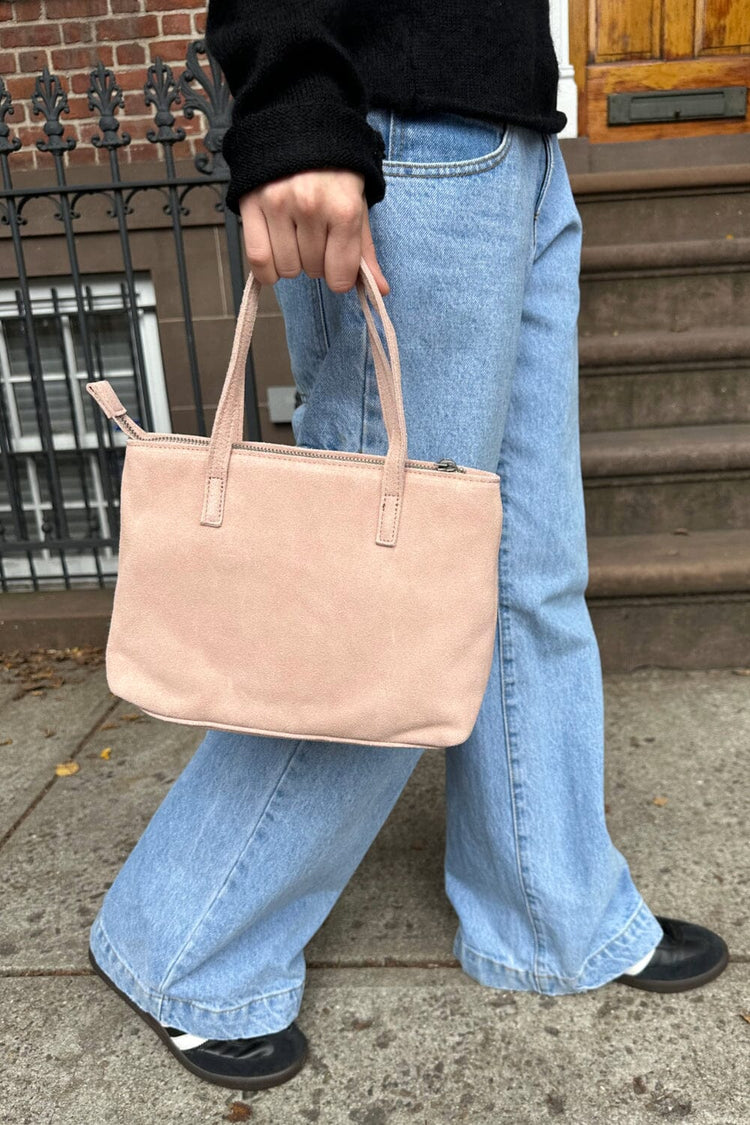 Top Handle Bag | Pastel Pink