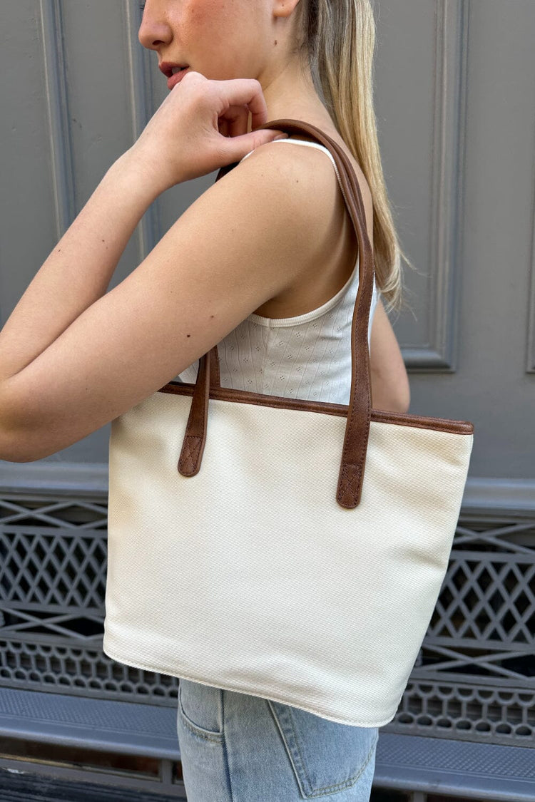 Canvas Tote Bag | Off White