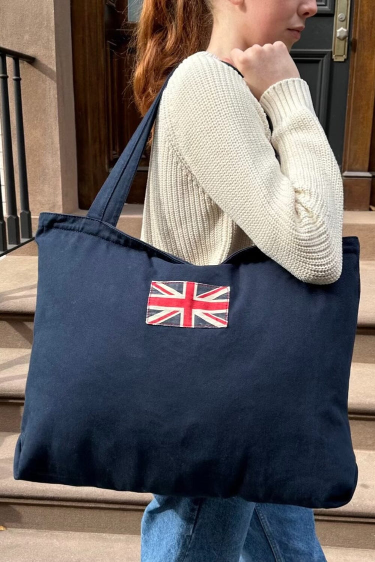 England Flag Tote Bag | Navy Blue