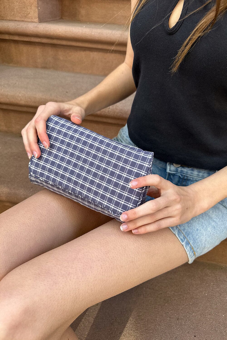 Plaid Makeup Bag
