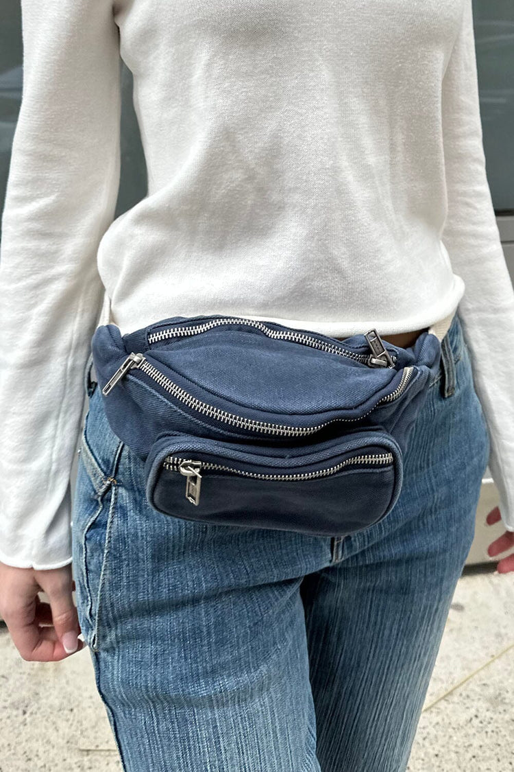 Fanny Pack | Faded Navy Blue