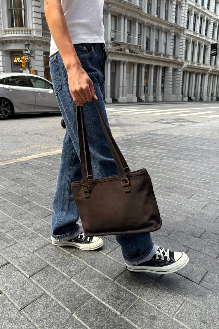 Shoulder Bag | Dark Brown