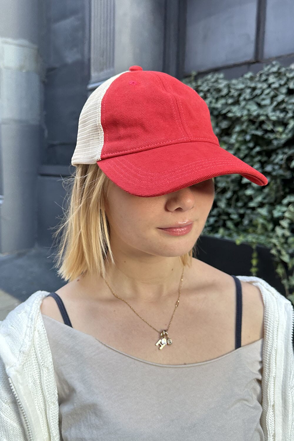 Katherine Mesh Cap | Red