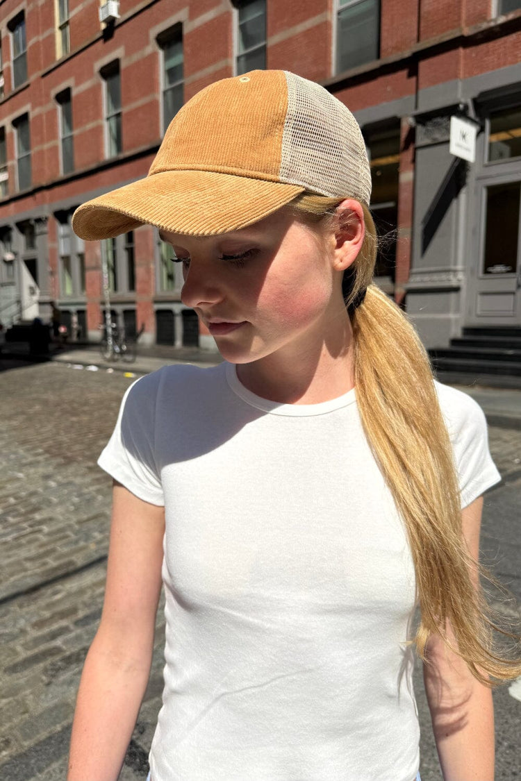 Katherine Mesh Cap | Tan