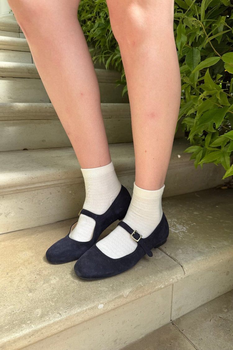 Striped Socks | Pink with White Stripes