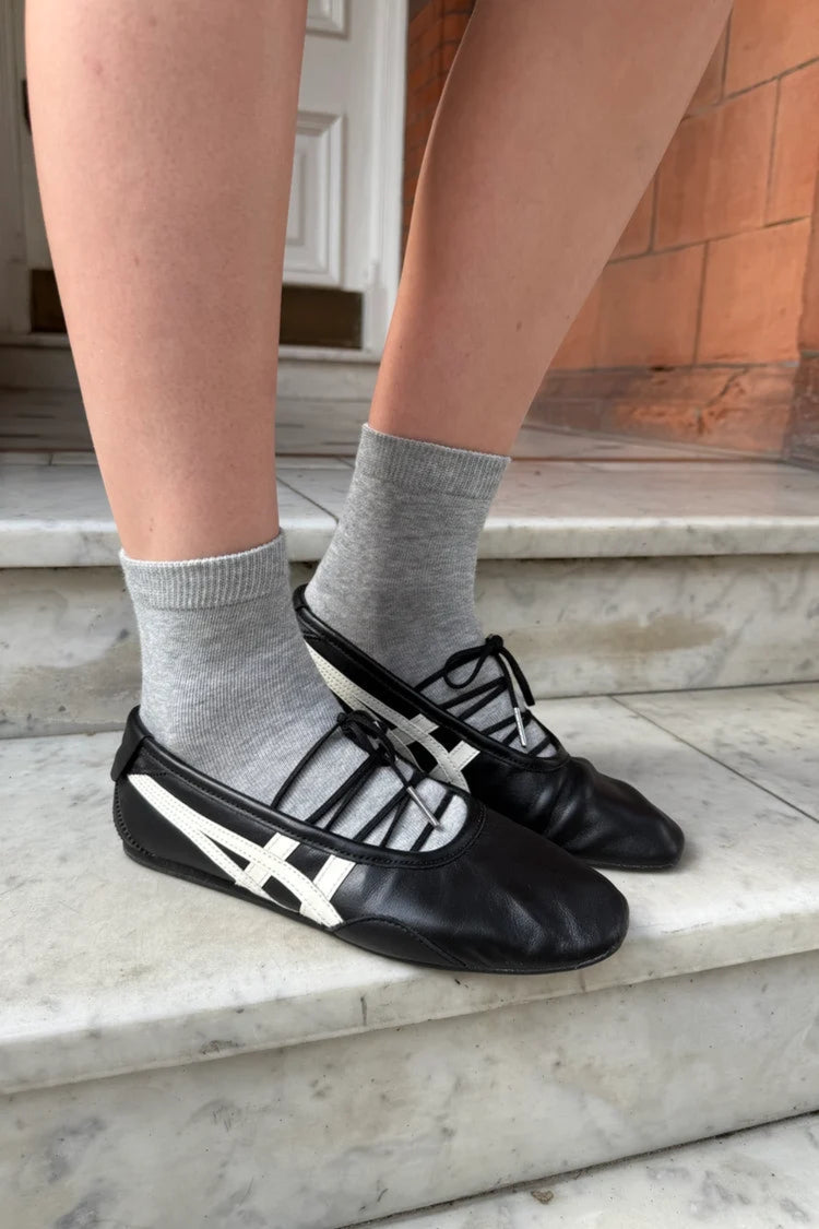 Basic Socks | Heather Grey