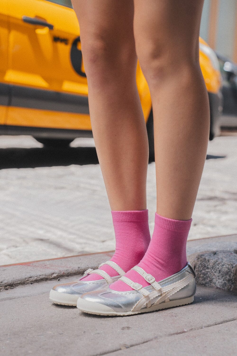 Basic Socks | Fuchsia