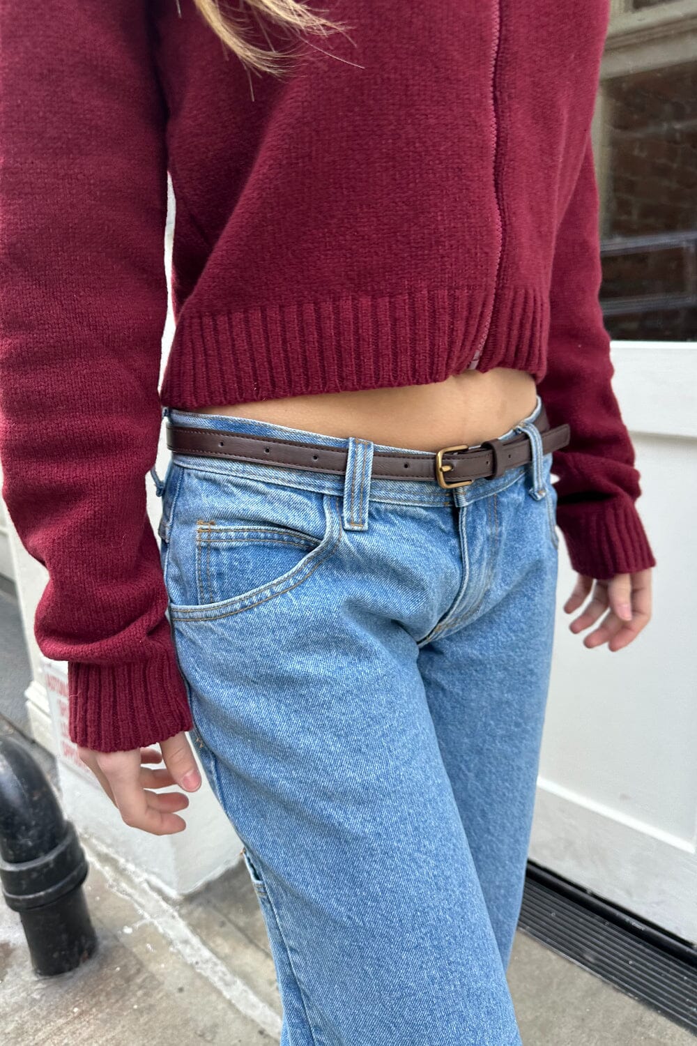 Faux Leather Buckle Belt Brandy Melville Faux Leather Buckle Belt Brandy Melville