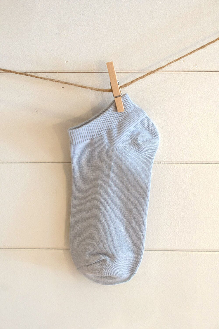 Basic Ankle Socks | Light Blue