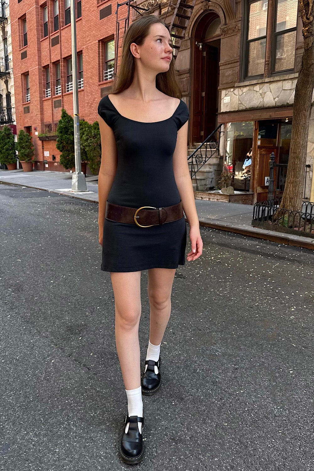 Faux Leather Belt