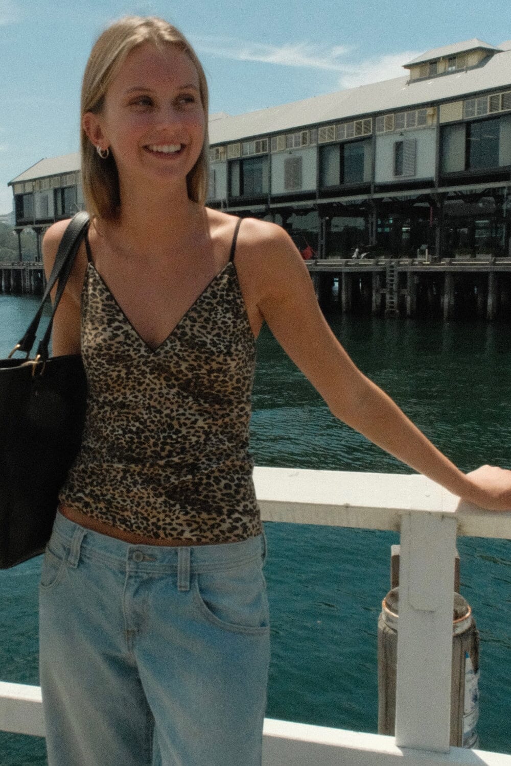 Amara Cheetah Tank | Feline Print / XS/S