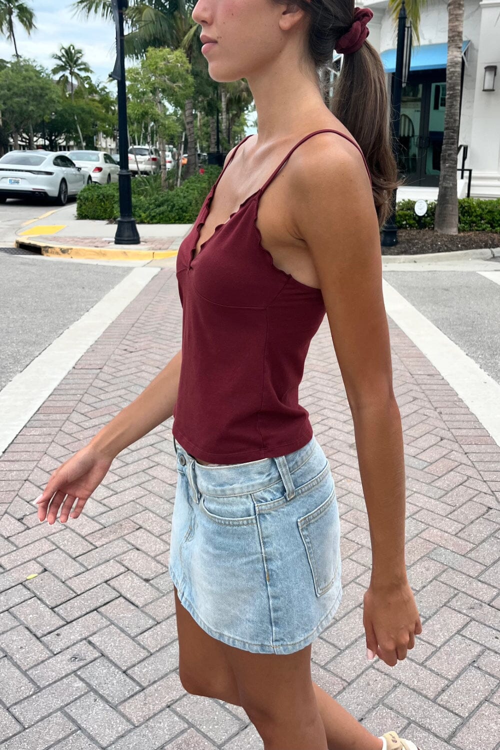 Amara Ruffle Tank