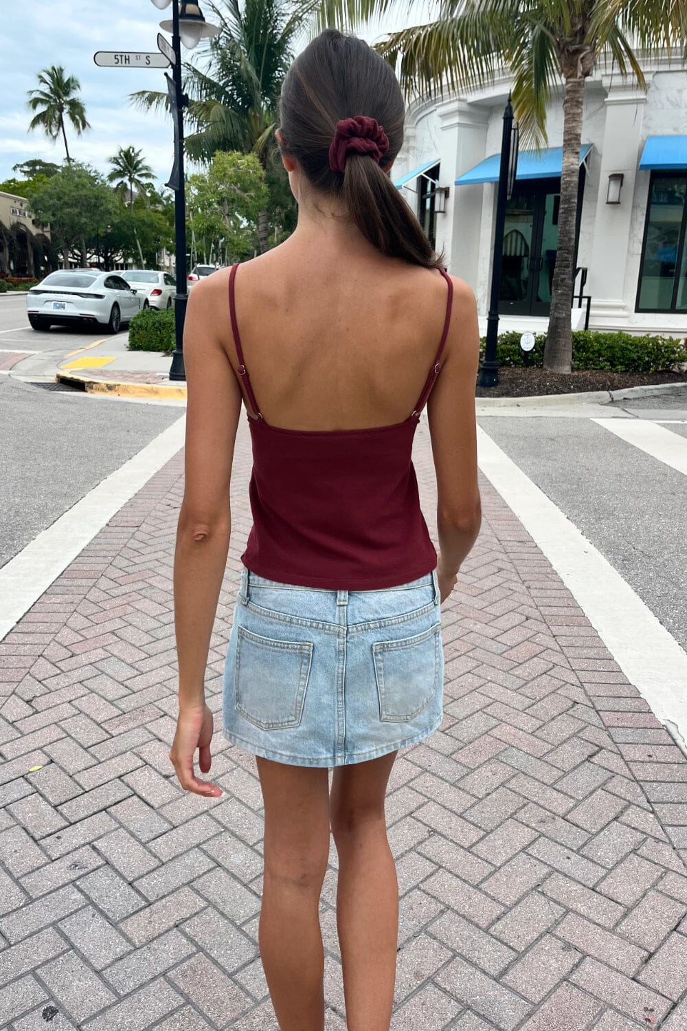 Amara Ruffle Tank