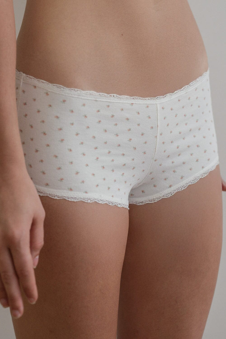 Floral Hipster Underwear