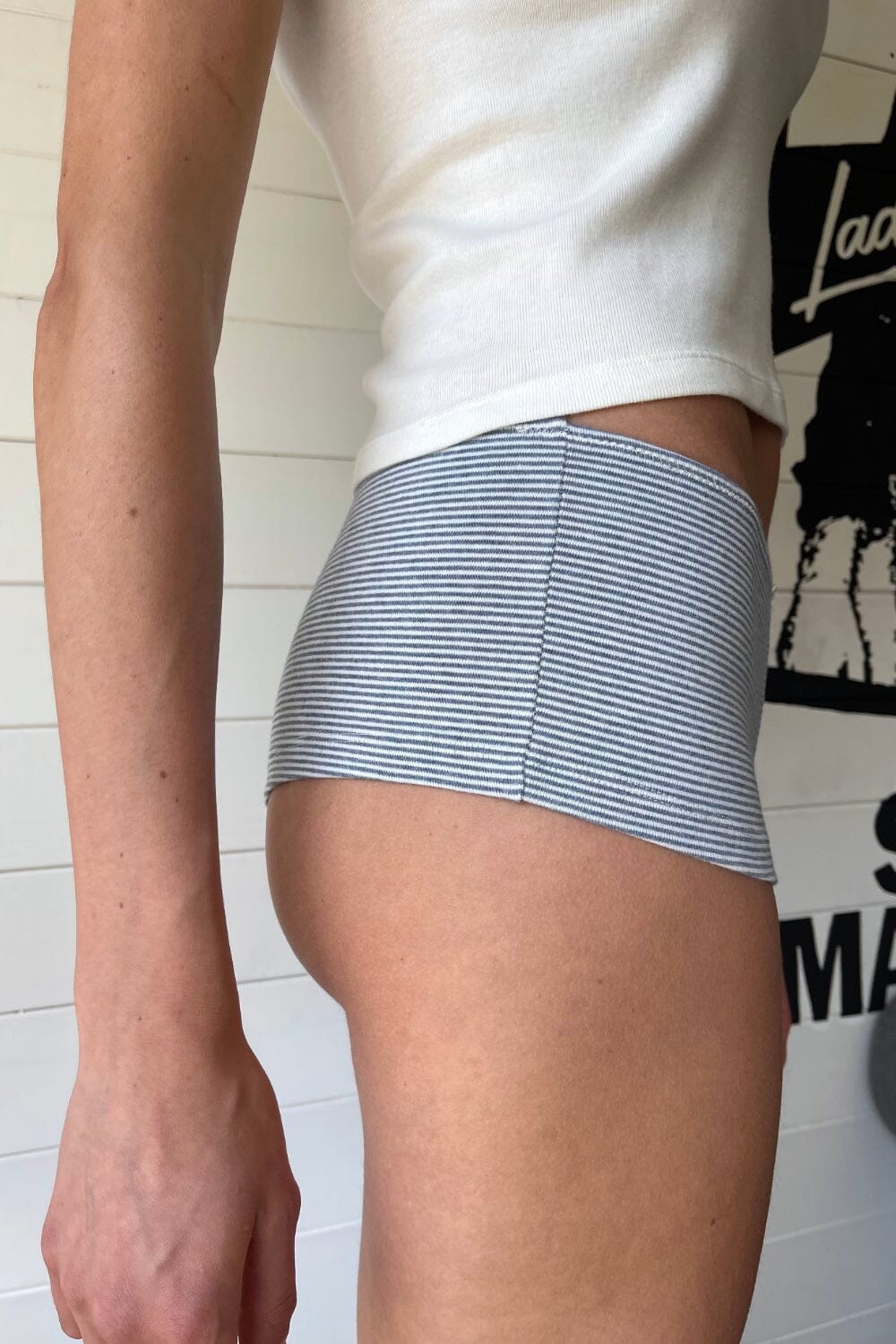 Light Blue With White Stripes / XS/S