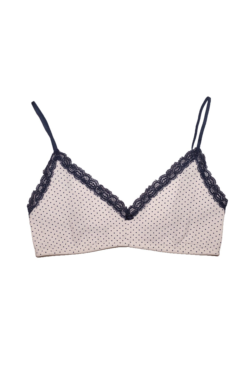 Polka Dots Lace Bra