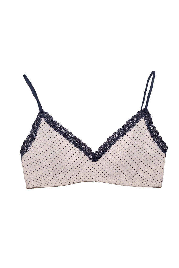 Polka Dots Lace Bra