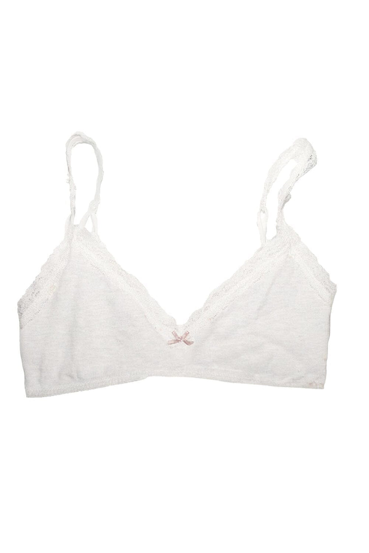 Lace Bra | Light Heather Grey