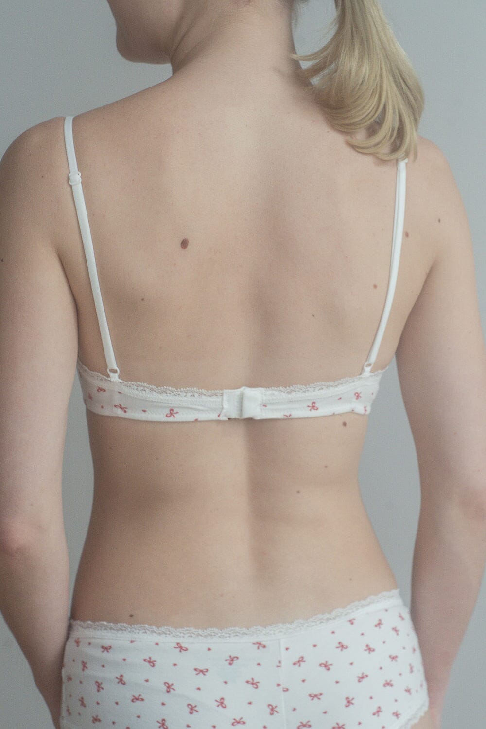 Bows & Heart Lace Bra