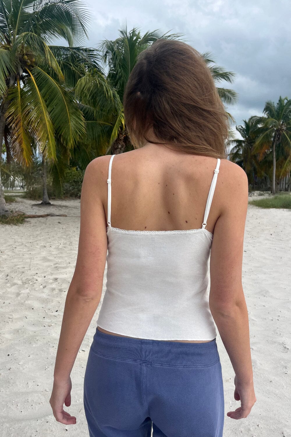 Serena Tank | White / XS/S