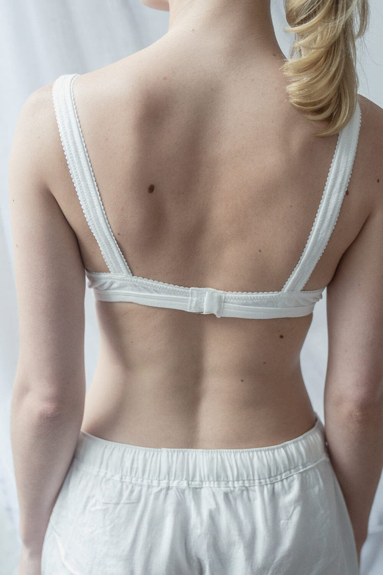 Bow Bra | White / XS/S