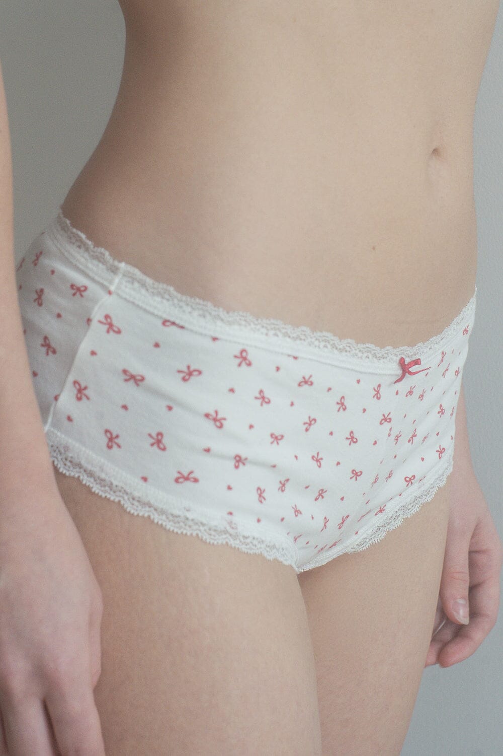 Red Bows and Heart / XS/S