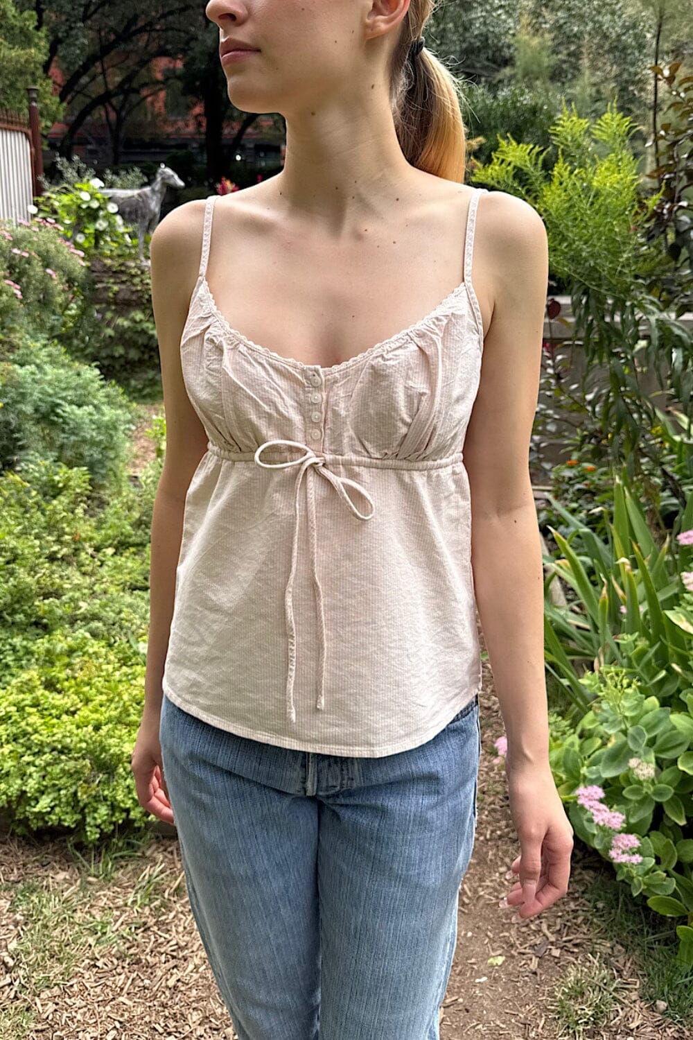 Pink and White Stripes / S