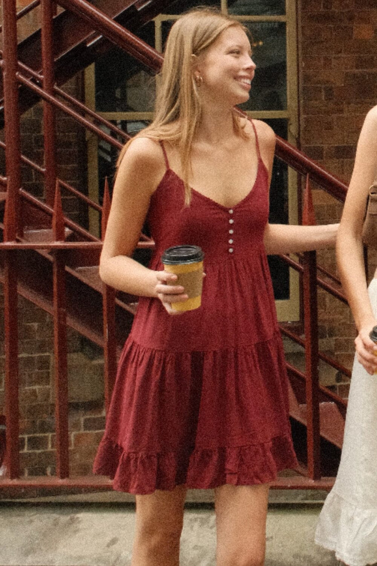 Tiffany Dresses | Burgundy / XS/S