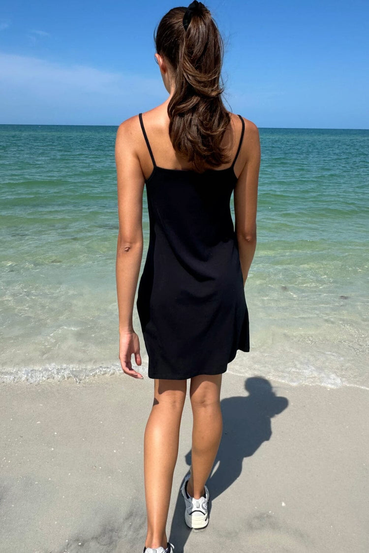 Arianna Soft Dress | Black / XS/S