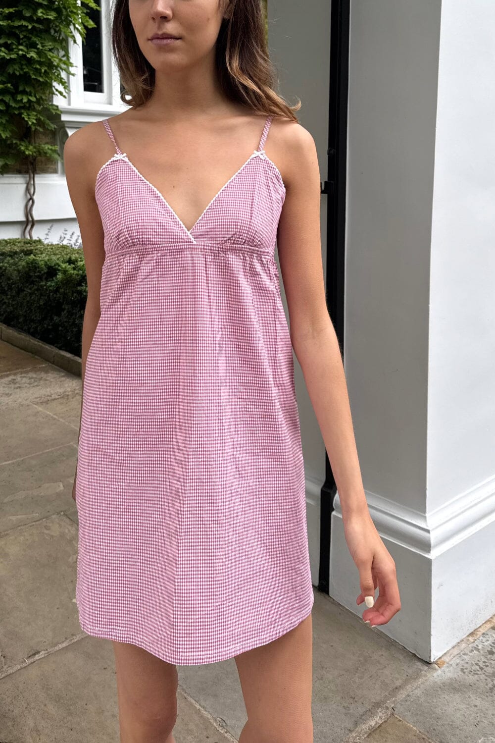 Arianna Plaid Dress