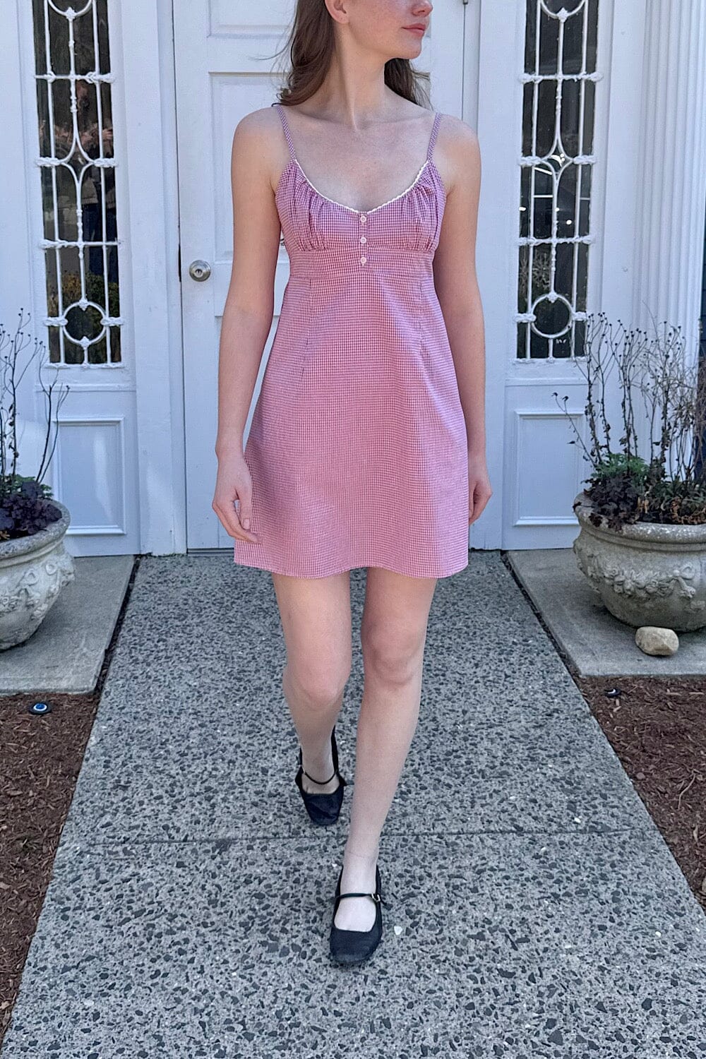 Brandy Melville: ホワイト 襟付き ミニワンピース Brandy Melville ホワイト 白 ワンピース ミニ - メルカリ