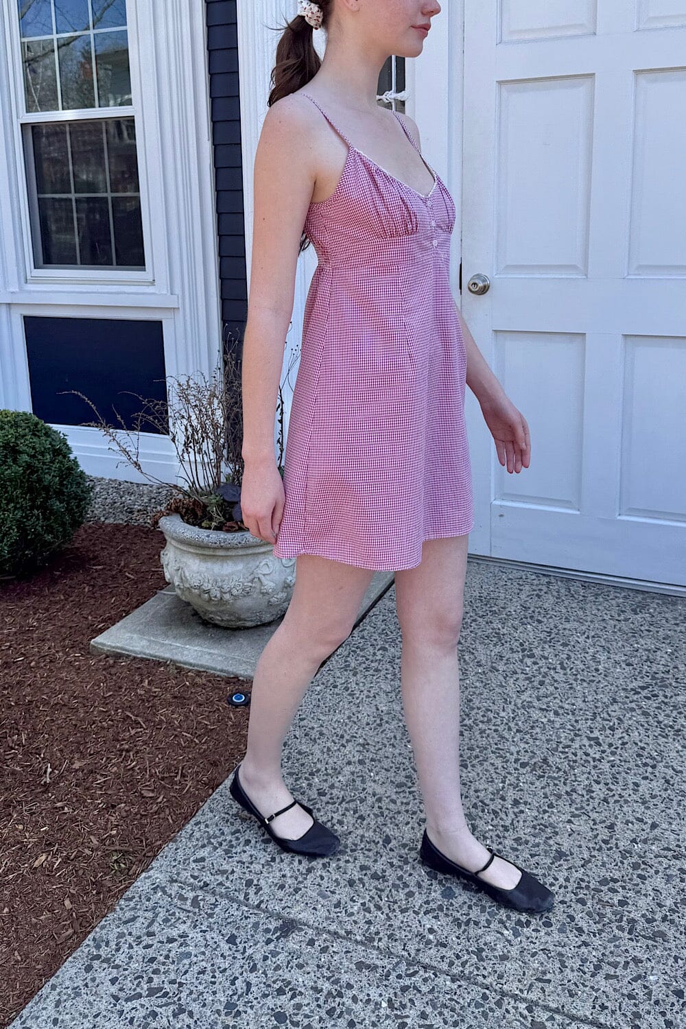 Arianna Plaid Dress