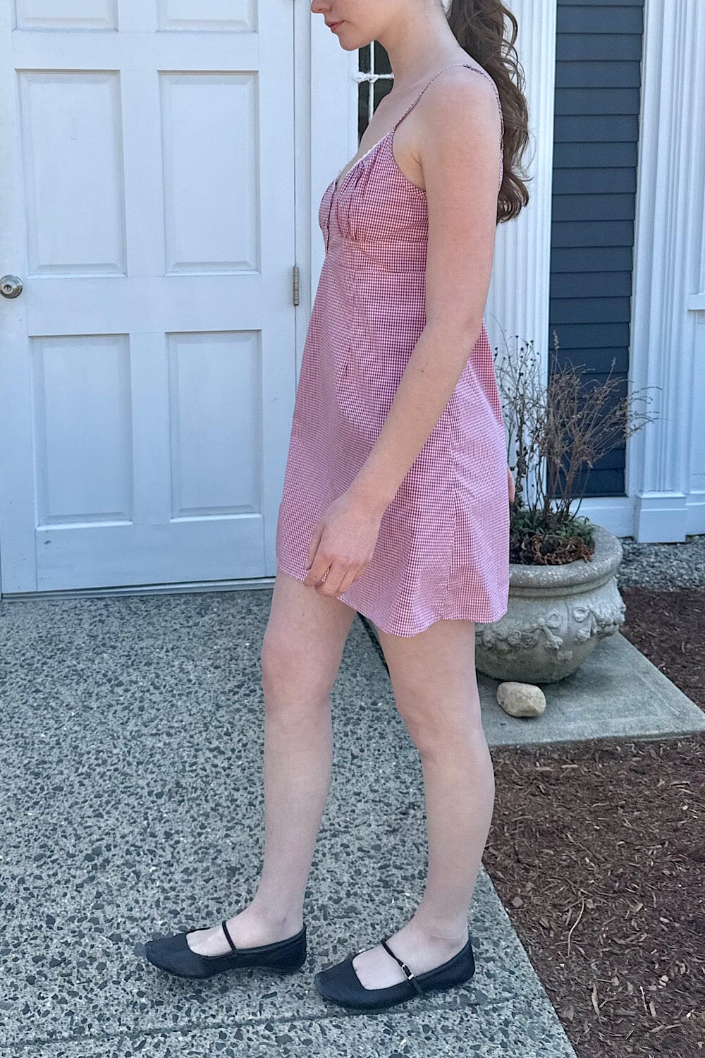 Arianna Plaid Dress